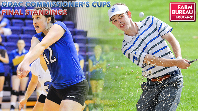 Washington and Lee Sweeps ODAC Commissioners Cups