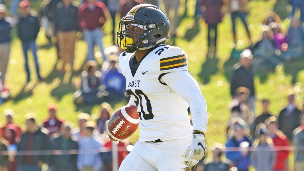 Anthony Williams, the ODAC Defensive Player of the Week, helped lead Randolph-Macon to a 48-35 win at Hampden-Sydney to lock up the program's 11th ODAC football title and a trip to the NCAA Tournament.
