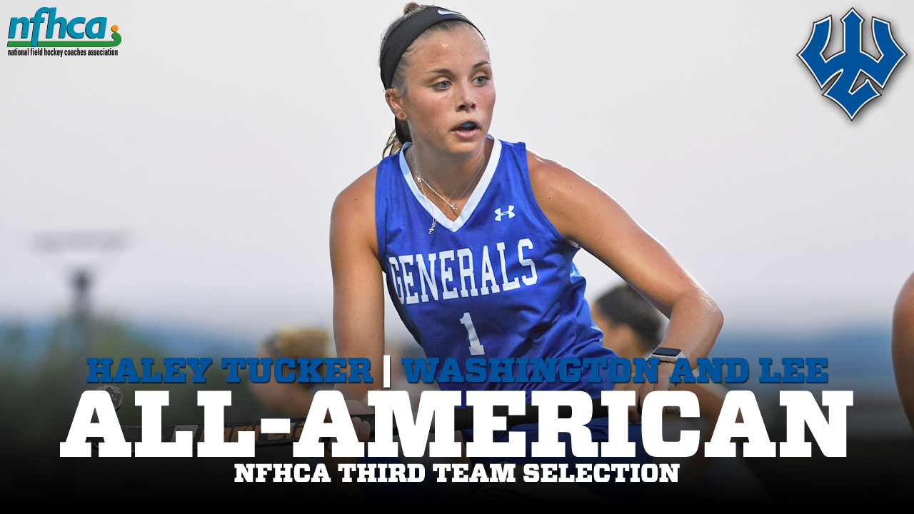 Washington and Lee's Tucker Named an All-American by the NFHCA