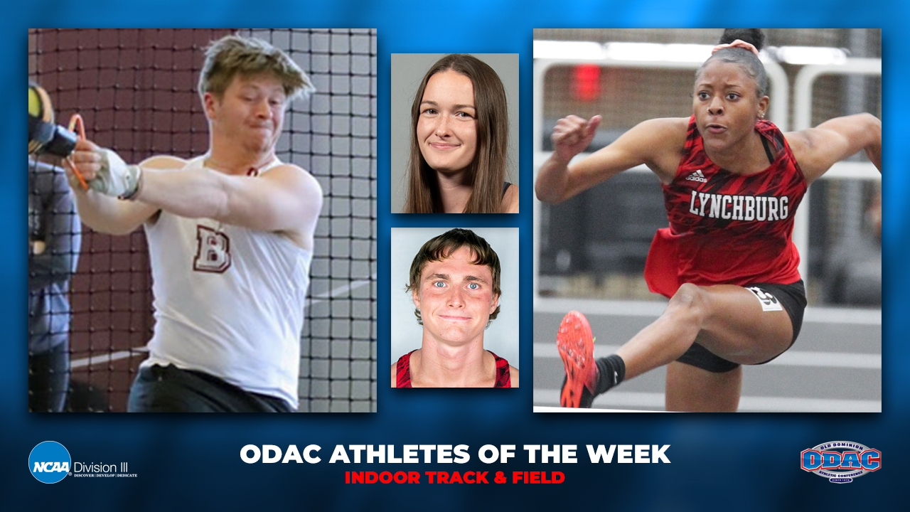 ODAC Athletes of the Week | Indoor Track & Field