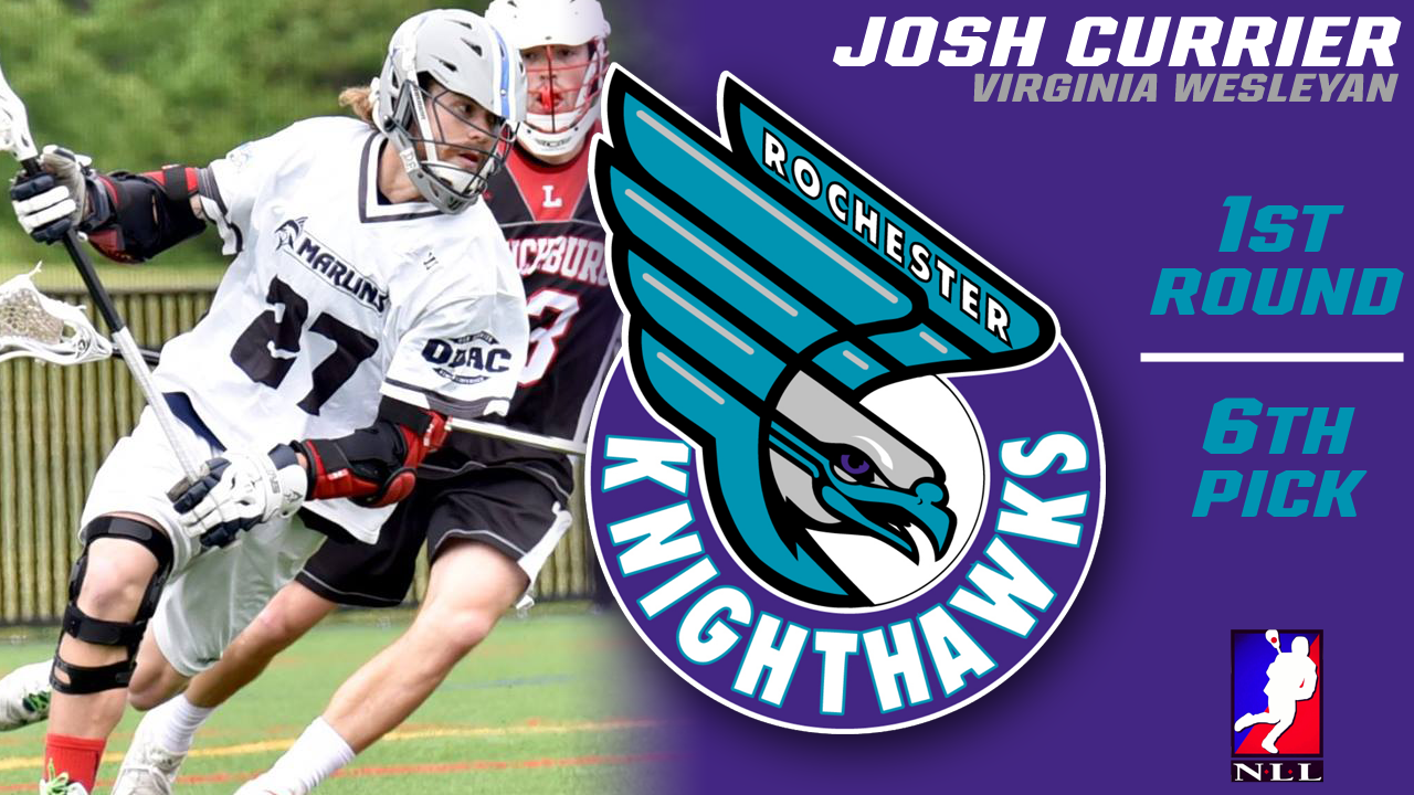 Former VWC Standout Drafted in First Round by NLL's Rochester Knighthawks