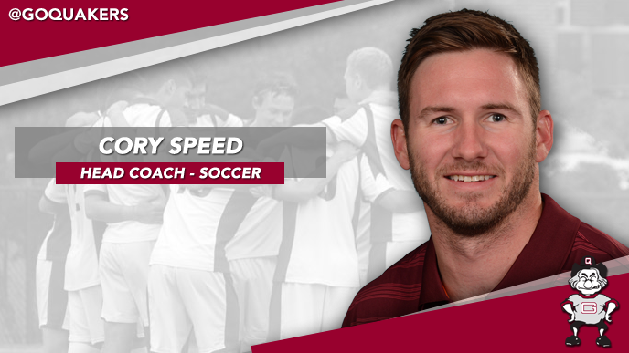 Guilford Names Speed as New Men's Soccer Head Coach
