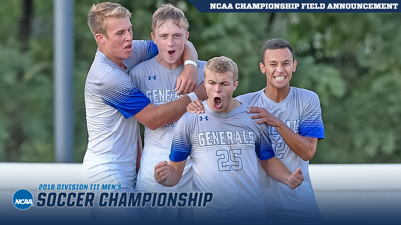 Generals to Play at Messiah Versus Johns Hopkins to Open NCAA Men's Soccer Tournament