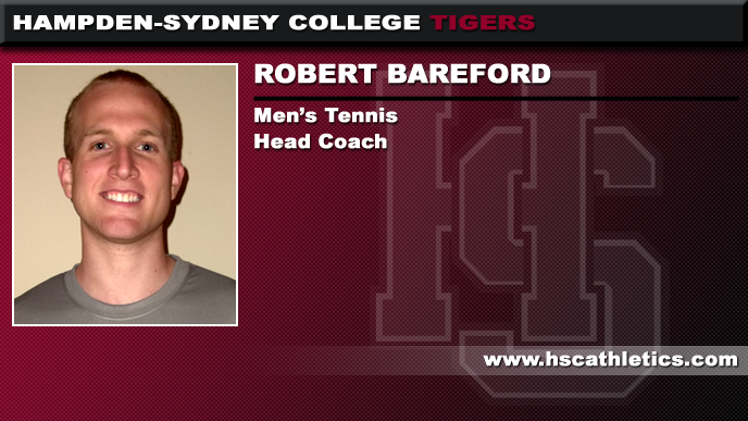 Hampden-Sydney Tabs Bareford as Head Men's Tennis Coach