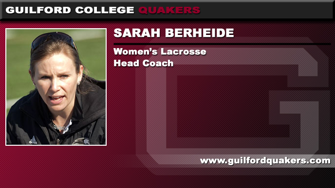 Sarah Berheide Named Guilford Women's Lacrosse Coach