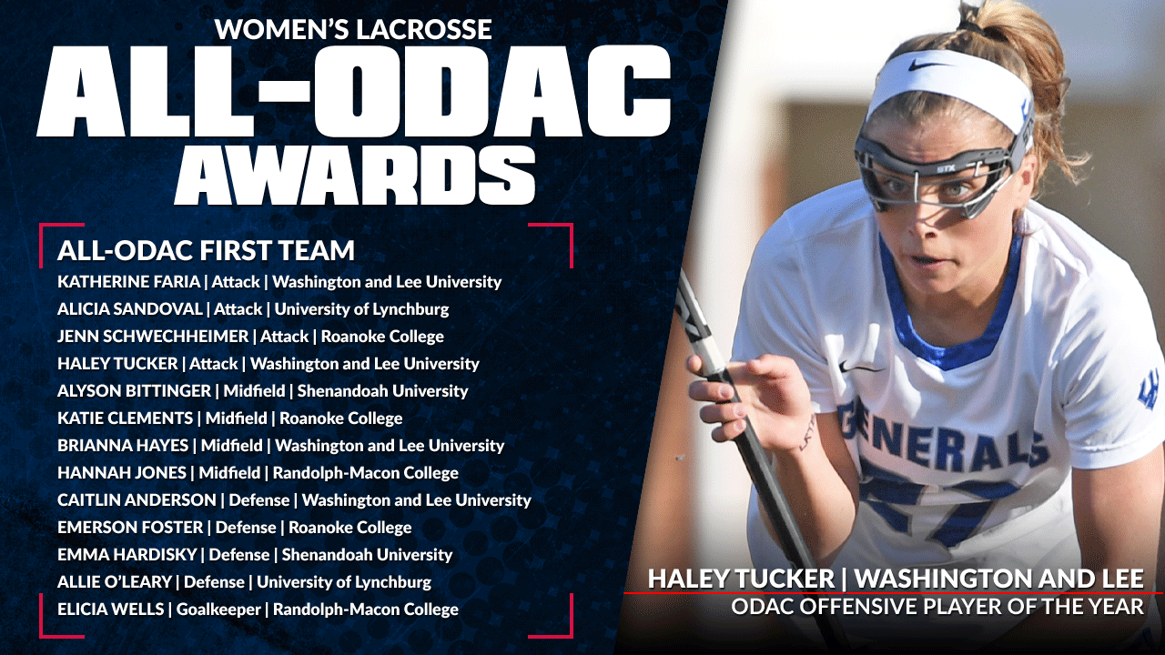 W&L Earns All Five Special Honors to Highlight All-ODAC Women's Lax Awards