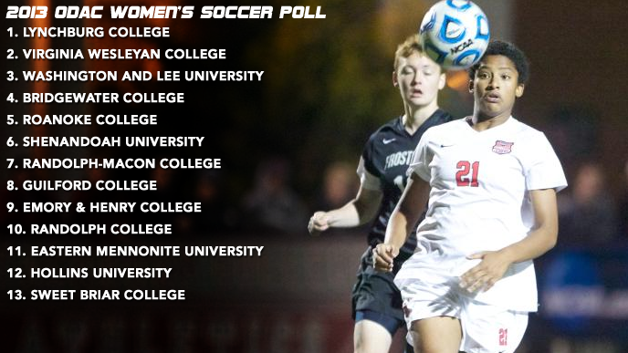 Lynchburg Headlines ODAC Women's Soccer Preseason Poll