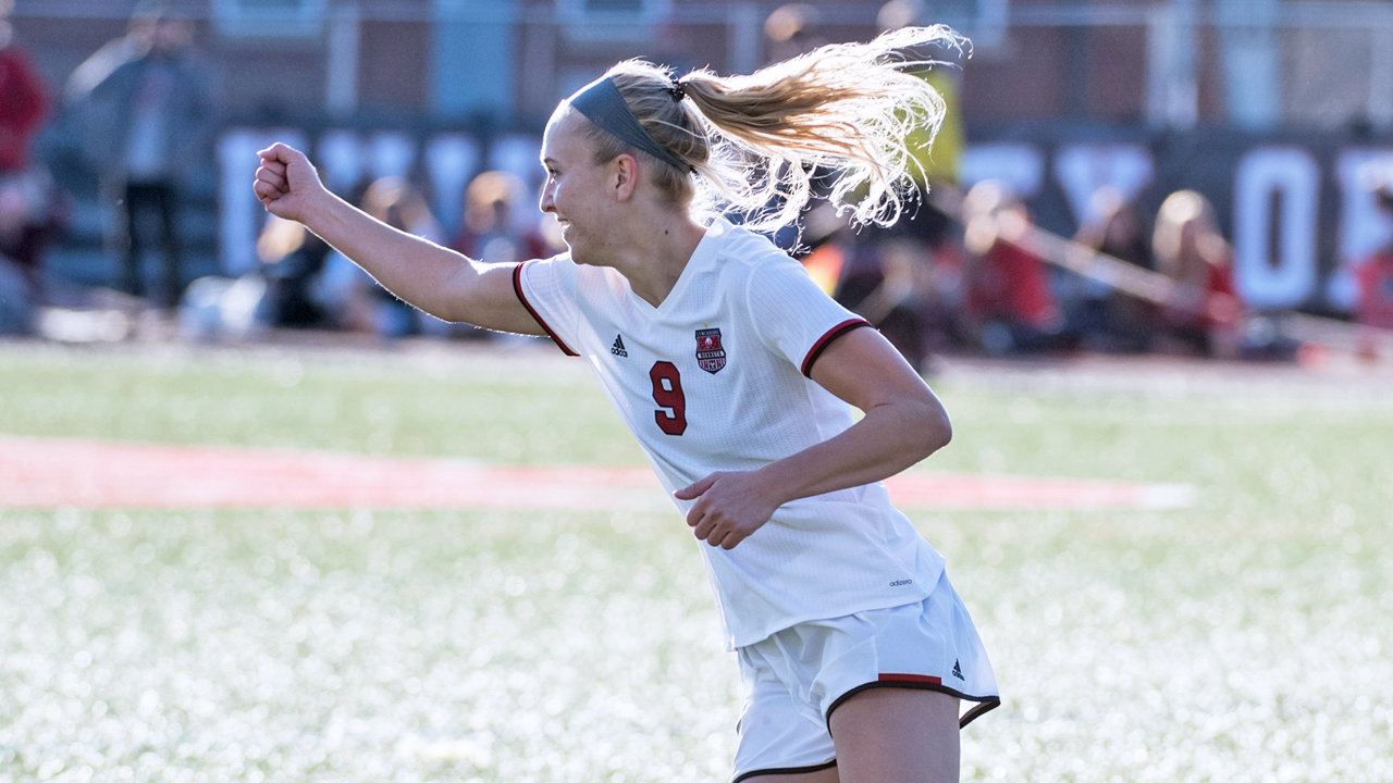 Alyssa Rudy notched the game-winning tally for a second straight game as Lynchburg defeated Emory, 2-0, to move on in the NCAA Women's Soccer Tournament.