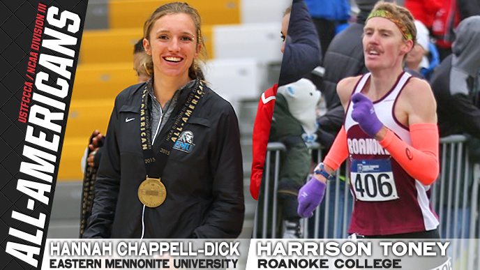 EMU's Chappell-Dick, RC's Toney Earn All-American Honors
