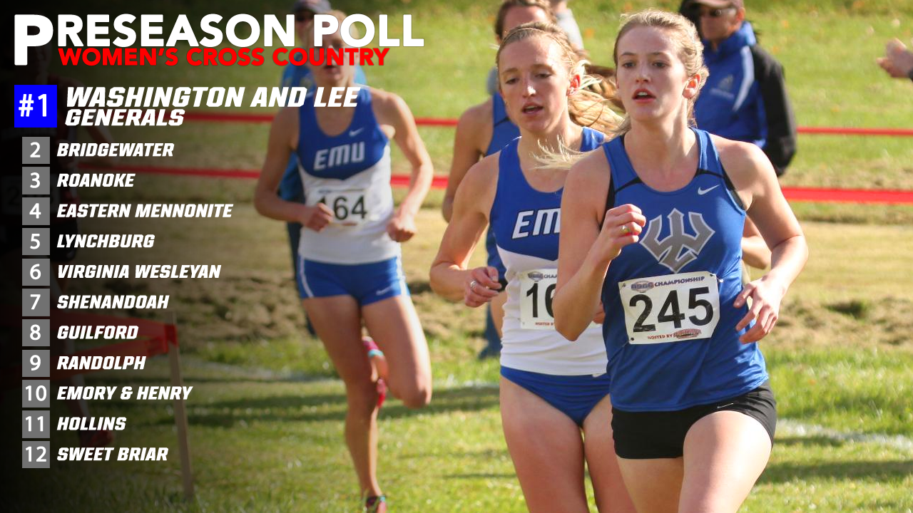 Generals Stand Atop the ODAC Women's Cross Country Preseason Poll