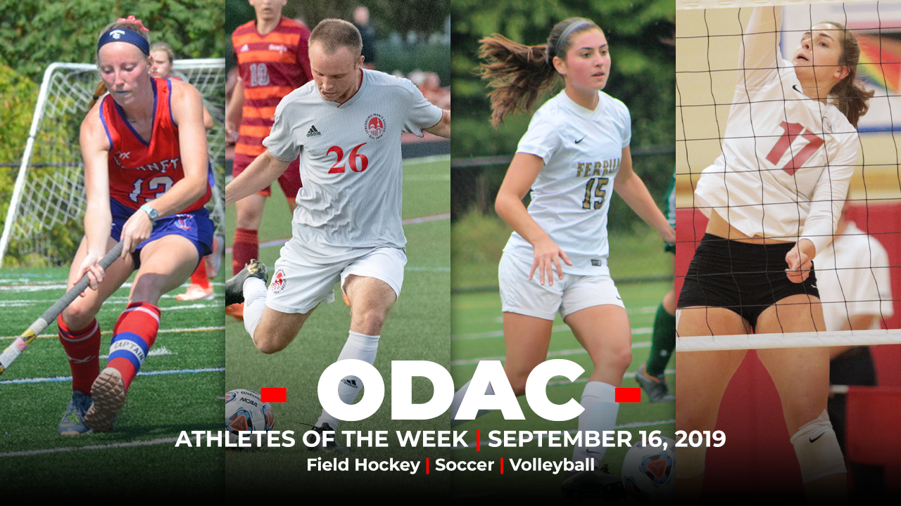 ODAC Athletes of the Week | Field Hockey, Soccer, Volleyball