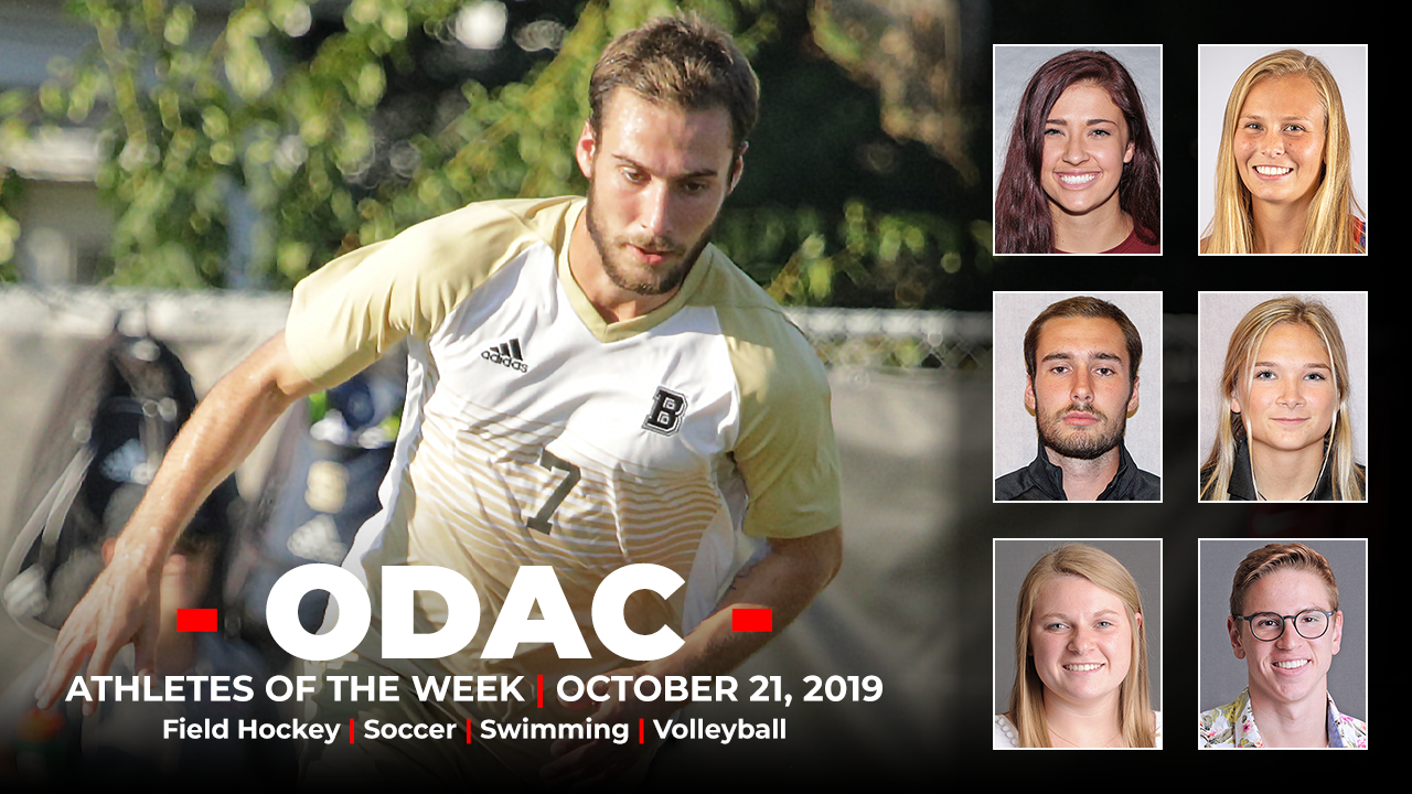 ODAC Athletes of the Week | Field Hockey, Soccer, Swimming, Volleyball