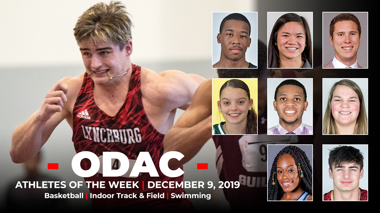 ODAC Athletes of the Week | Basketball, Indoor Track & Field, Swimming