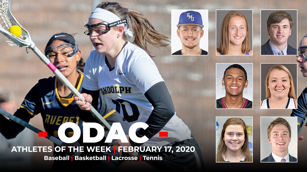 ODAC Athletes of the Week | Baseball, Basketball, Lacrosse, Tennis