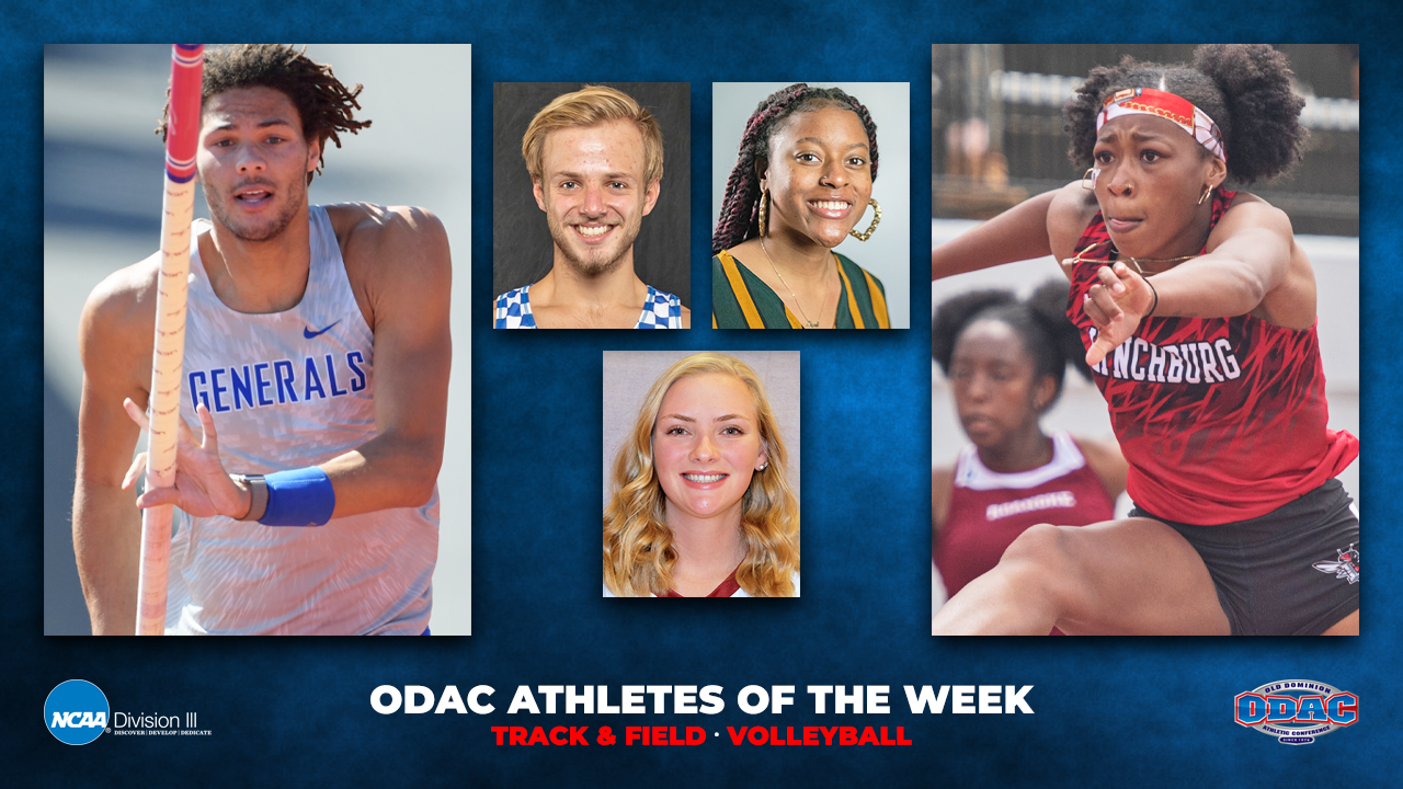 ODAC Athletes of the Week | Track & Field, Volleyball