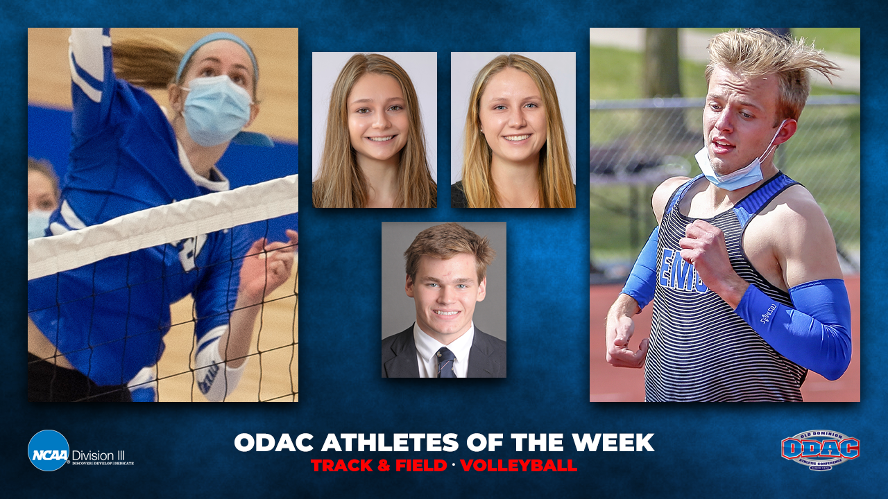 ODAC Athletes of the Week | Track & Field, Volleyball