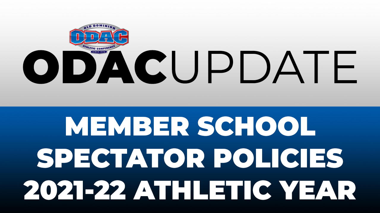 ODAC Member Institution Spectator Policies