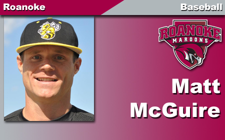 RC Names McGuire New Baseball Coach