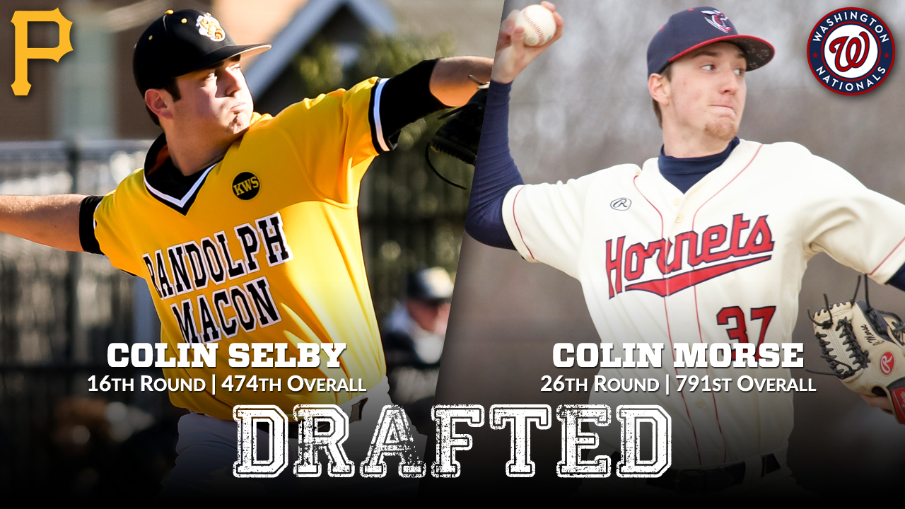 DRAFTED! R-MC's Selby and SU's Morse Selected in Major League Baseball Draft