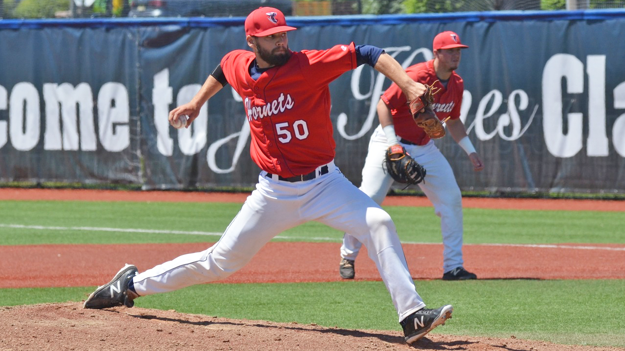Reeves Lowry only allowed two runs in the initial 8.0 innings of a 9-2 win over Ithaca Saturday afternoon.