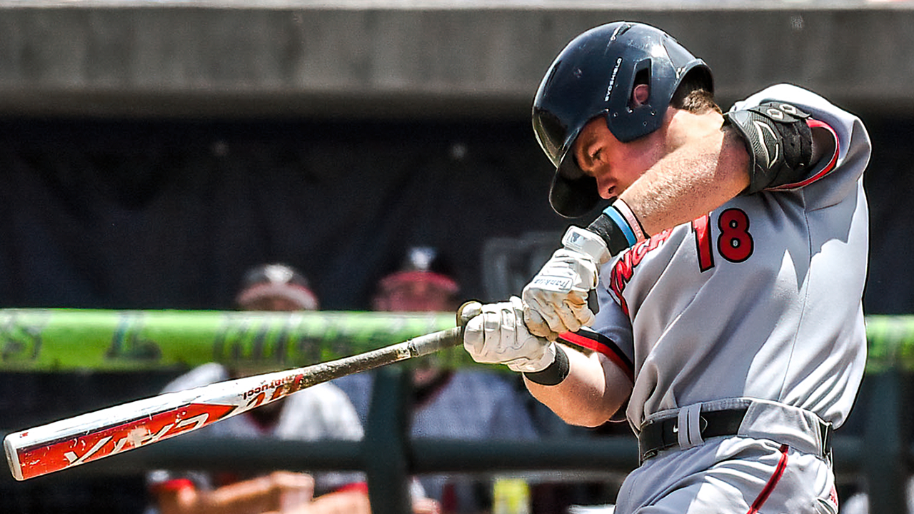Sean Pokorak plated three runs with a double for a 9-1 lead in the fourth inning, helping Lynchburg to a 9-6 victory over Shenandoah in the first game of the super regionals of the NCAA Division III Baseball Championship.