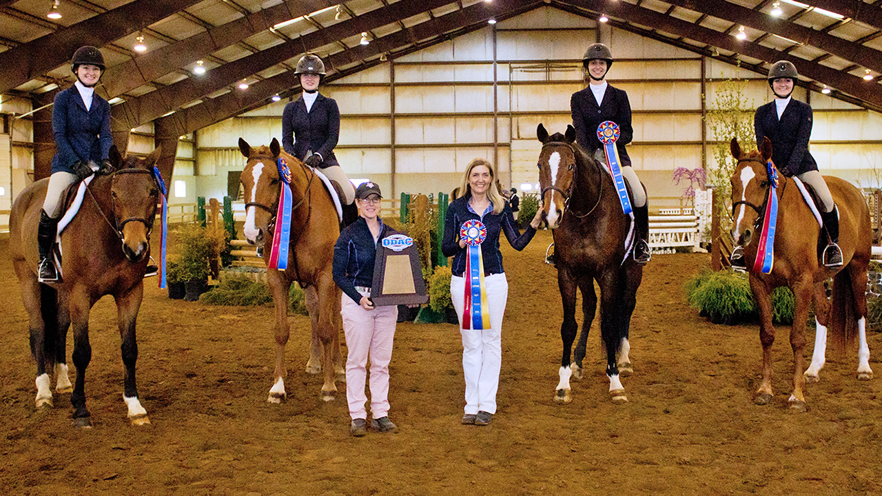Sweet Briar won its third riding championship since 2015 on Saturday at the Bridgewater Equestrian Center.