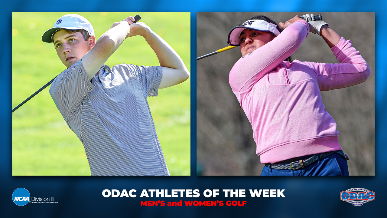 ODAC Golfers of the Week