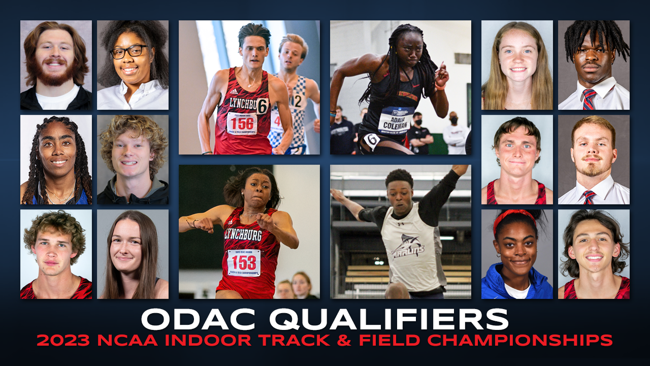 Sixteen ODAC Stars Qualify for NCAA Indoor Track & Field Championships