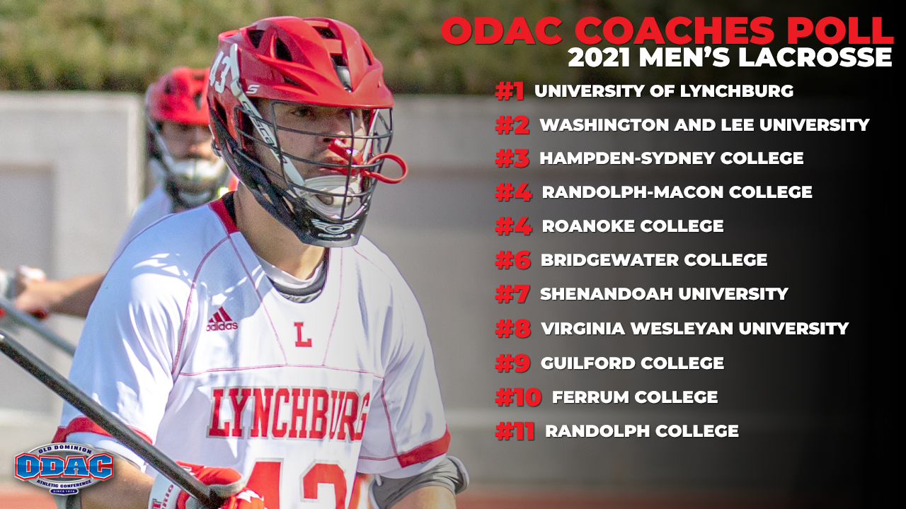 ODAC Men's Lacrosse Poll | Lynchburg Perched Atop Conference Ranks