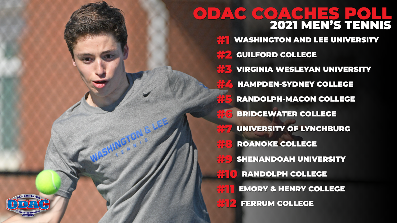 ODAC Men's Tennis Poll | Generals Maintain No. 1 Conference Ranking