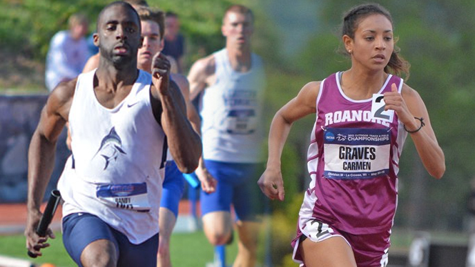 RC's Graves and VWC's Lott Named ODAC Track Top Athletes