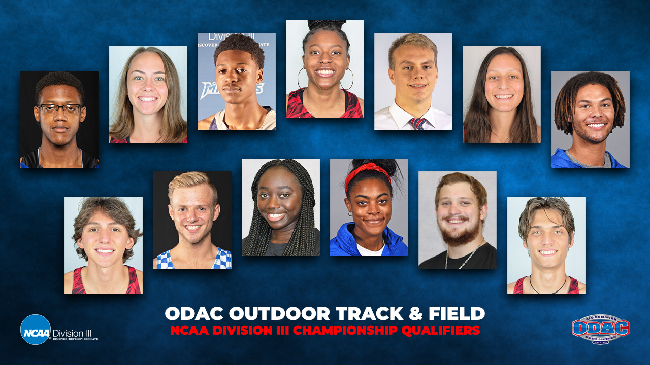 Thirteen ODAC Stars Headed for Track & Field Nationals for a Second Time