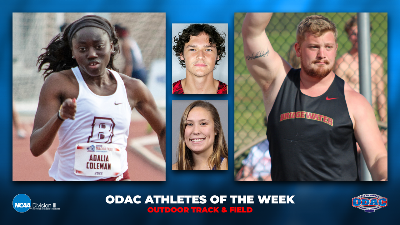 ODAC Athletes of the Week | Outdoor Track & Field