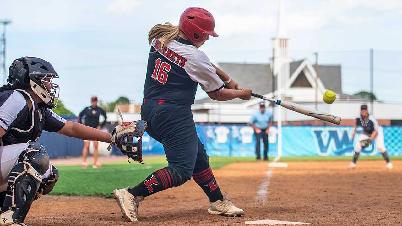 Lynchburg's Mackenzie Chitwood now has sole possession of the ODAC and Lynchburg single-season records for homers as her 18th big fly of the season propelled the Hornets to a 6-5 walk-off win over Manhattanville College in the 12th inning of their NCAA Tournament opener.