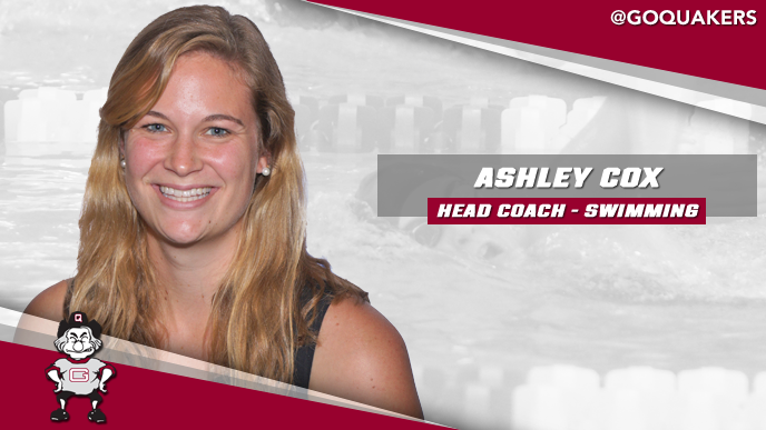 Guilford Tabs Cox as New Women's Swimming Head Coach