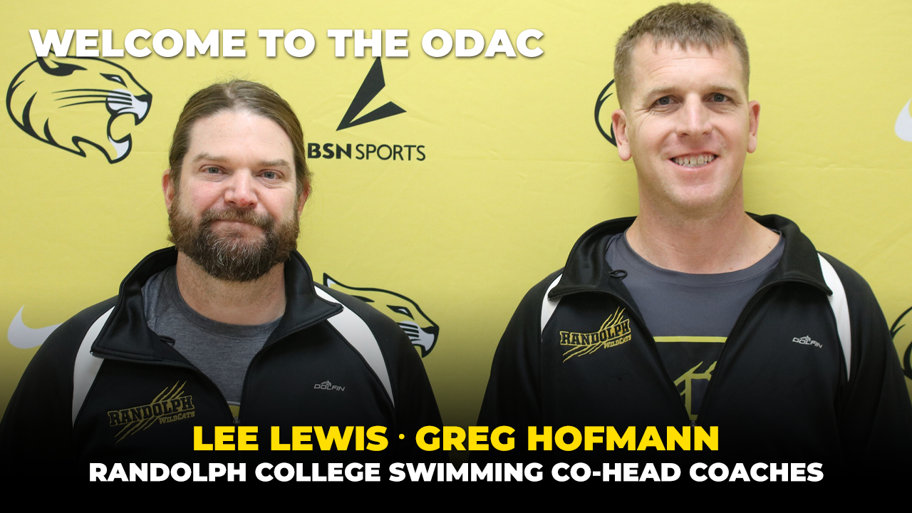 Randolph Names Lewis and Hofmann as Swimming Co-Head Coaches