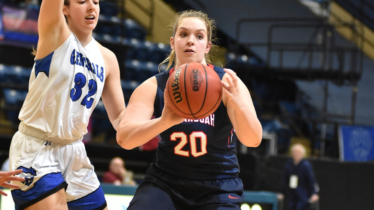 Brianna Turner led Shenandoah with 14 points in the Hornets 77-49 setback in the first round of the NCAA Division III Women's Basketball Tournament.