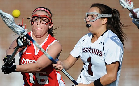 Valles Repeats as Women's Lax POY
