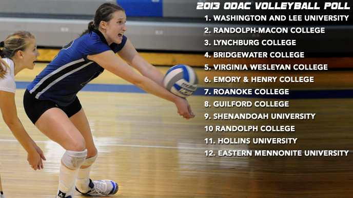 Washington and Lee Picked Atop ODAC Volleyball Poll