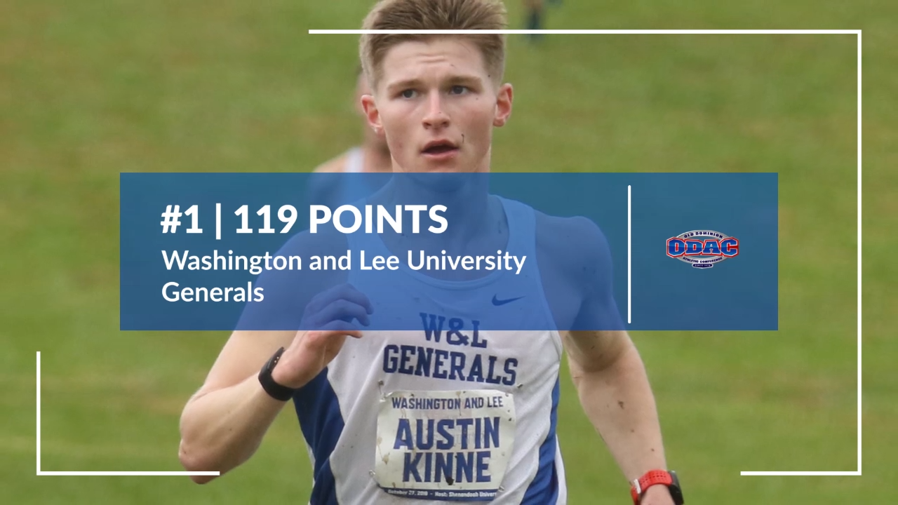ODAC Men's Cross Country Poll | Generals Perched at the Top